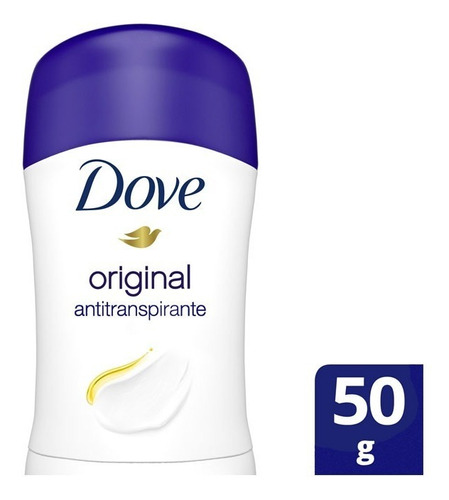 Antitranspirante Dove Barra Original 50gr Fragancia Original