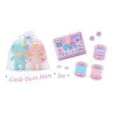 Little Twin Stars Set Muñecos Accesorio Peluche Sanrio Japón