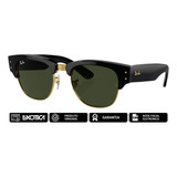 Oculos Ray-ban Original Mega Clubmaster Rb0316s 901/31 53-21