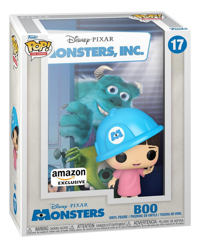 Funko Pop Vhs Covers Monsters Inc Boo Con Casco Disney Pixar