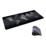 Mousepad Gameing Mapa Do Mundo 90x40 Cm X