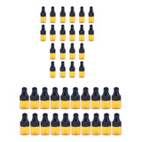 Botellas De Vidrio Ámbar De 2 Ml / 3 Ml Con 40 Piezas Con