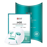 Mascarilla Facial Coreana Snp Jade Calmante - 10 Hojas