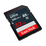 Cartão De Memória Sandisk 32gb 100mb/s Full Hd Sdhc Uhs-l 