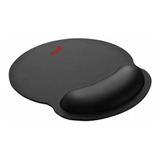 Mouse Pad Genuis Ergonómico Wp100 Negro / Tecnofactory