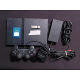Consola Playstation 2 Slim Negro Ps2 + Juegos Instalados