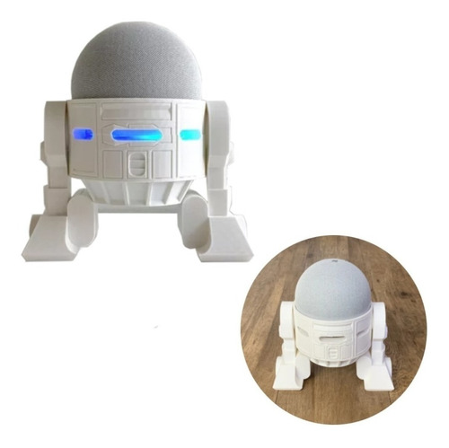 Soporte Para Droides Alexa Echo Dot 4 Geek Robot R2d2
