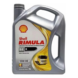 Aceite Shell Rimula R4x 15w40 4lts