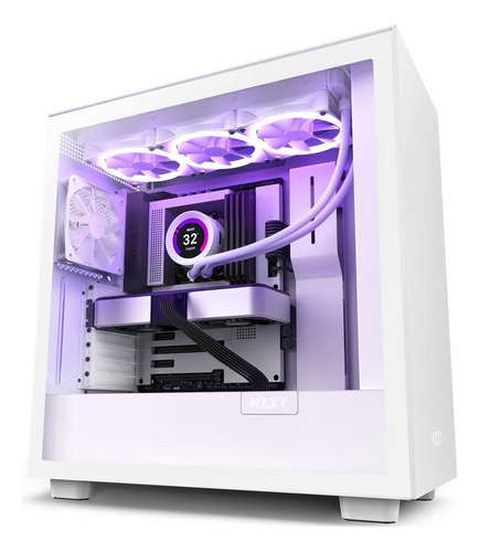 Gabinete Gamer Nzxt H7, Mid-tower Branco, Cm-h71bw-01