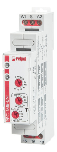 Timer Relay Multifunción Relpol Rpc-1mb-uni 110/220v