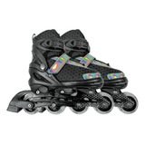 Patins Inline Laser Infanto Juvenil 34/37 E 38/41 Ajustavel