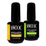 Kit Sioux Preparação Unhas Em Gel-ultrabond+primer Não Ácido