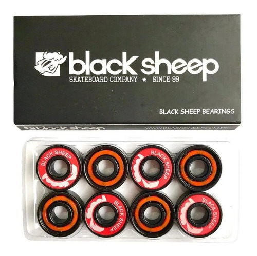 Rolamento De Skate Black Sheep Profissonal Alta Precisão