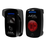 Controle De Acesso Biométrico Agl Ca1000 Bio Card Duo Preto