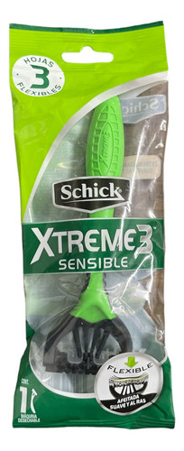 Schick Xtream 3 Piel Sensible Rastrillo 1 Pieza 