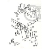 Peças Reposição 1911 Army Armament  