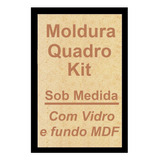 Moldura Personalizada Sob Encomenda Quadros E Kits Madeira