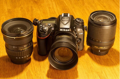 Kit De Fotografia Completo Nikon D7100 + 3 Lentes