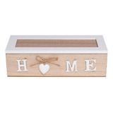 Caja De Té Home 3 Divisiones Topsoc