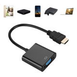 Convertidor Hdmi A Vga Con Audio + Gratis Microhdmi Minihdmi