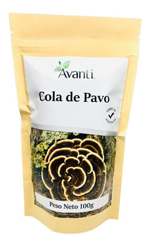 Cola De Pavo, 100% Puro. Sobre 100g. Avanti