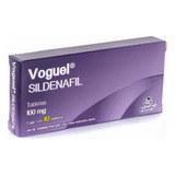 Voguel Sildenafil Disfunción Sexual Maver 10 Tabletas 100 Mg