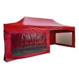 Tenda 3x6 Sanfonada Com 4 Laterais 