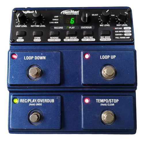 Digitech Jamman Stereo - Looper/phrase - Sampler - Vs Player