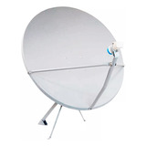Kit Antena Ku 90cm Chapa W3sat + Lnbf Ku Simples