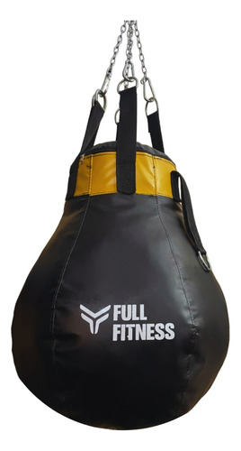 Bolsa Gota Pera 55cm Lona Vinilica Con Relleno, Boxeo, Mma