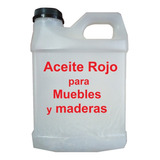 Aceite Rojo, Protección Y Nutrición  Muebles Y Maderas 4 Lts