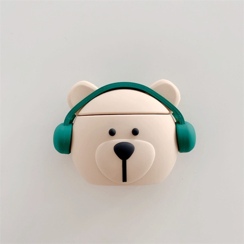 Capa De Fone De Ouvido 3d Engraçada Little Bear