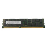 2 Modulos De Memoria Ram Micron 8gb Pc3-10600r Ecc Registro 