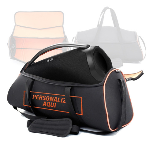 Case Bolsa Protetora Jbl Boombox 1 2 3 Bordado Personalizado