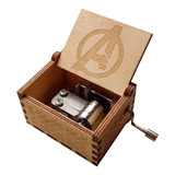 Caja Musical Avengers Serie Superhéroes Marvel Cajita Música