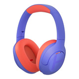 Haylou S35 Anc Audífonos Inalámbricos Gamer Diadema Con Cable, Cancelación De Ruido, Llamadas De Voz Hd, Control Táctil, Bluetooth 5,2, 40mm Driver, 60h De Reproducción, Morado