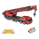 Jann Technic Mobile Crane Building Toy Toy, Control Remoto D