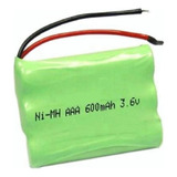 Pila Recargable S014 3 X Aaa Ni-mh 600mah 3.6v Bateria Telef