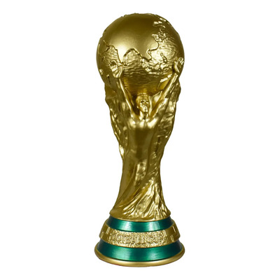 Copa Del Mundo Trofeo Mundial Futbol 2026 Replica Resina Oro 26 Cm 400 Gr | Meses sin interés