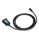 Cabo Usb Para Serial Adaptador Rs232 Typec Db9 Conversor Par