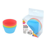 Molde Para Cupcakes En Silicona X6