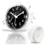 Betus Reloj De Ducha De Bano Impermeable Con Gran Ventosa, S