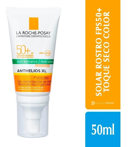 La Roche Posay Anthelios Gel Crema Toque Seco Color 50ml