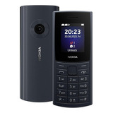 Celular Nokia 110 4g Dual Chip Bateria De Longa Duração Azul