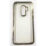 Funda Compatible Con Samsung S9 Plus Borde  Dorado 