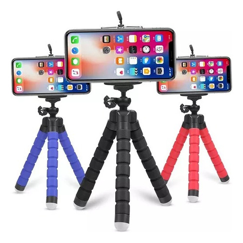 Tripode Celular Flexible + Adaptador Camara Selfie Kit