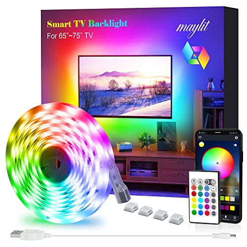 Tira De Luces Led, Retroiluminación Led Maylit Tv De 14.3 Pi