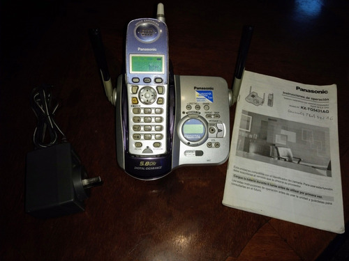 Teléfono Inalámbrico Con Contestador Automático Panasonic