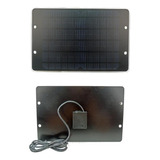 Mini Painel Solar Portátil 6v 6w Monocristalino Fotovoltaica