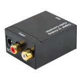 Conversor Audio Digital Optico A Rca + Cable Optico